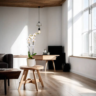 Theebby 15 Cm Cylinder Seramik Saksı Beyaz - 4