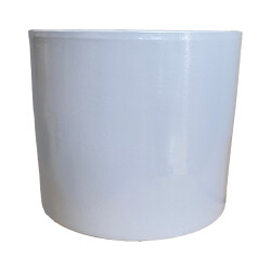 Theebby 15 Cm Cylinder Seramik Saksı Gri - 3