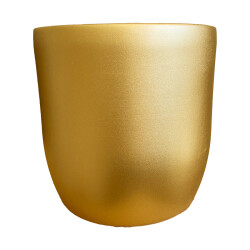 Theebby 15 Cm Seramik Saksı Gold - 4