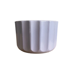 Theebby A.T-3L Seramik Saksı Gri - 4