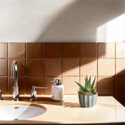 Theebby A.T-3L Seramik Saksı Gri - Theebby (1)