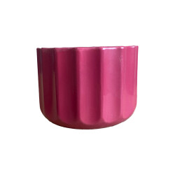 Theebby A.T-3L Seramik Saksı Mürdüm - 3