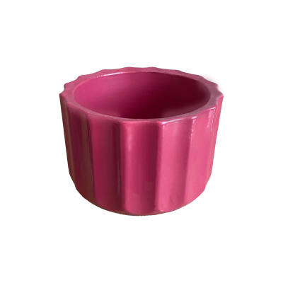 Theebby A.T-3L Seramik Saksı Mürdüm - 4