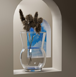 Theebby Bella Cam Vazo 14cm - Theebby