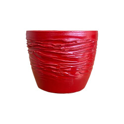 Theebby Cup Seramik Saksı Kırmızı - Theebby (1)