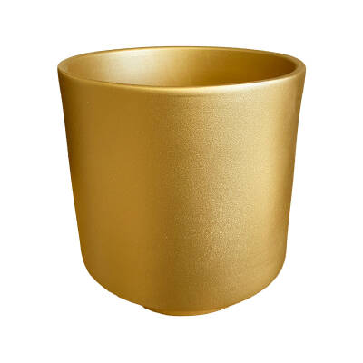 Theebby Germany Seramik Saksı Gold - 2