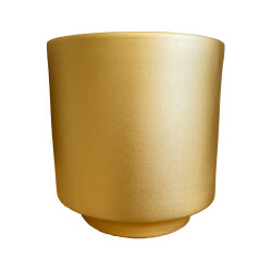 Theebby Germany Seramik Saksı Gold - 3