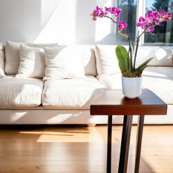 Theebby Germany Seramik Saksı Gri - 4