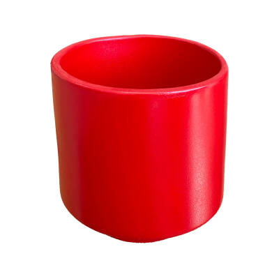 Theebby Germany Seramik Saksı Kırmızı - 3