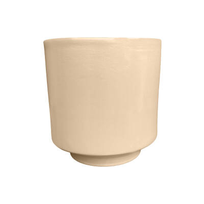 Theebby Germany Seramik Saksı Krem - 3