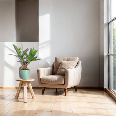 Theebby Germany Seramik Saksı Yeşil - 3