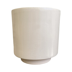 Theebby VSM0010 Seramik Saksı Beyaz - 2