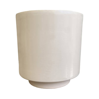 Theebby VSM0010 Seramik Saksı Beyaz - 2