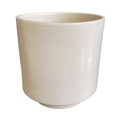 Theebby VSM0010 Seramik Saksı Beyaz - 3