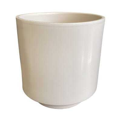 Theebby VSM0010 Seramik Saksı Beyaz - 3