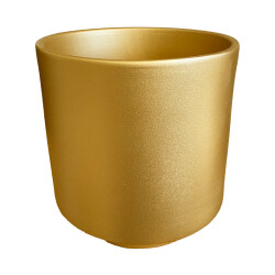 Theebby VSM0010 Seramik Saksı Gold - 2