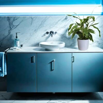 Theebby VSM0010 Seramik Saksı Gri - 4