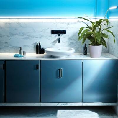 Theebby VSM0010 Seramik Saksı Gri - 5