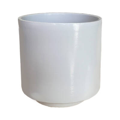 Theebby VSM0010 Seramik Saksı Gri - 3