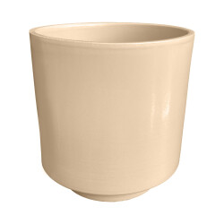 Theebby VSM0010 Seramik Saksı Krem - 3