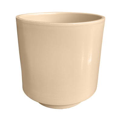 Theebby VSM0010 Seramik Saksı Krem - 3