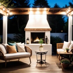 Theebby VSM0010 Seramik Saksı Krem - 4