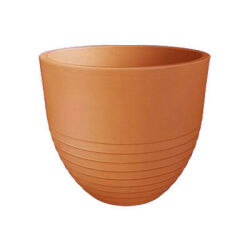 Theebby VSM0016 Seramik Saksı Terracota - 4