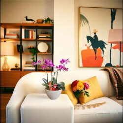 Theebby VSM0026 Seramik Saksı Beyaz - 4