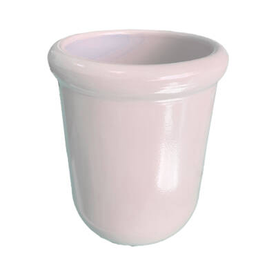 Theebby VSM0065 Seramik Saksı Beyaz - 2