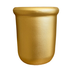 Theebby VSM0065 Seramik Saksı Gold - 3
