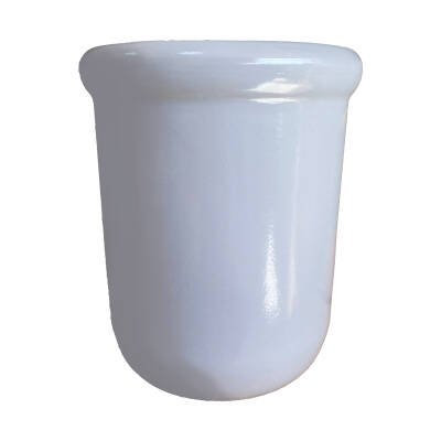 Theebby VSM0065 Seramik Saksı Gri - 3