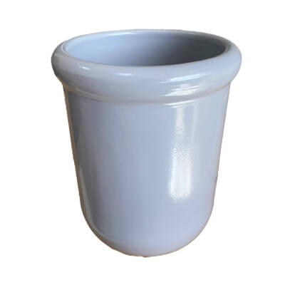 Theebby VSM0065 Seramik Saksı Gri - 2