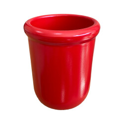Theebby VSM0065 Seramik Saksı Kırmızı - 3