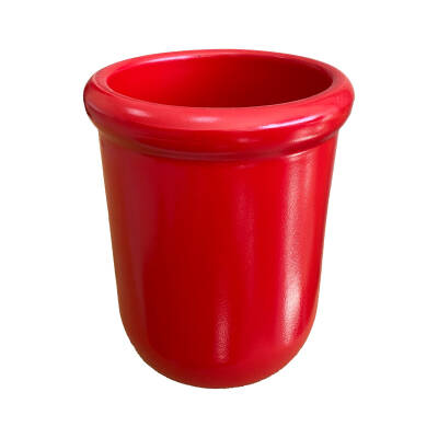 Theebby VSM0065 Seramik Saksı Kırmızı - 3
