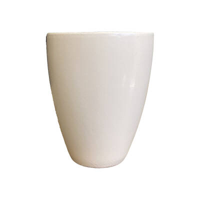 Theebby VSM0079 Seramik Saksı Beyaz - 4