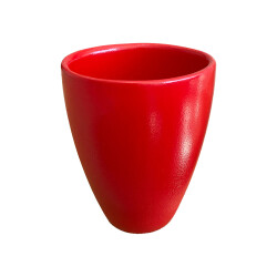Theebby VSM0079 Seramik Saksı Kırmızı - 3