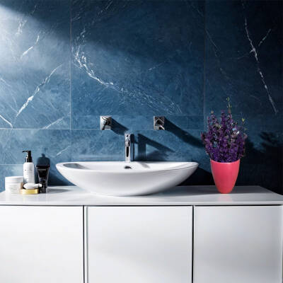 Theebby VSM0079 Seramik Saksı Mürdüm - 2