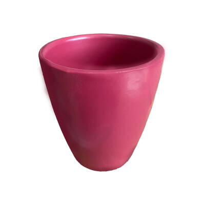 Theebby VSM0079 Seramik Saksı Mürdüm - 3