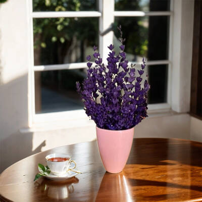 Theebby VSM0079 Seramik Saksı Pembe - 2