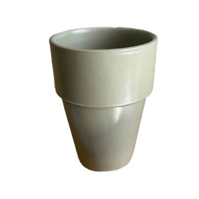 Theebby VSM0083 Seramik Saksı Haki - 2