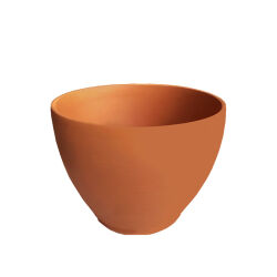 Theebby VSM0101 Seramik Saksı Terracota - 3