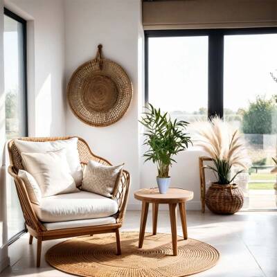 Theebby VSMDC1 Seramik Saksı Gri - 2