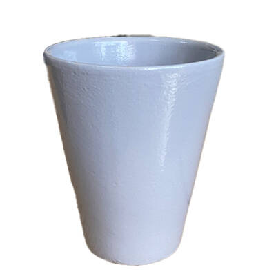 Theebby VSMDC1 Seramik Saksı Gri - 3